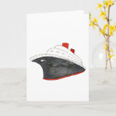 Cartes de bateau de croisière (Fleur jaune)