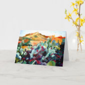 Cartes de beauté du désert (Fleur jaune)