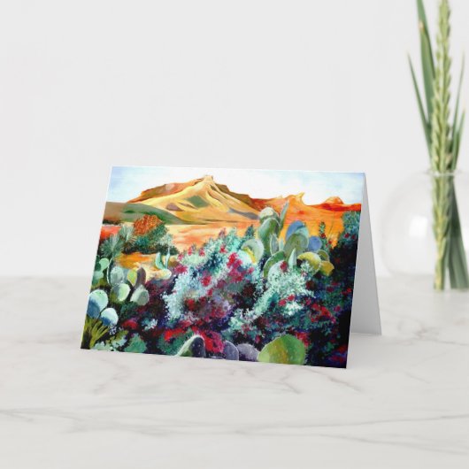 Cartes de beauté du désert (Devant)