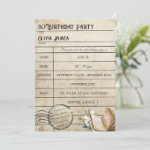 Cartes de bibliothèque vintage amusant livres de n (Debout devant)