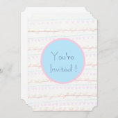 Cartes de billets pour vigne florale douce (Devant / Derrière)