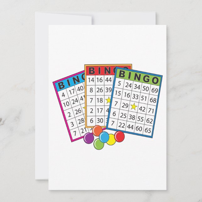 Cartes de Bingo (Devant)