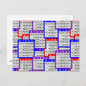 Cartes de Bingo (Devant / Derrière)