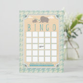 Cartes de Bingo Baby shower (Debout devant)