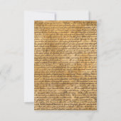 Cartes de Bingo de Fête de l'mariée musicale Vinta (Dos)