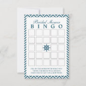 Cartes de Bingo de Réception de Mariage à Zigzag d (Devant)