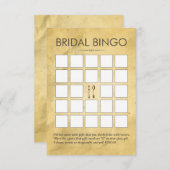 Cartes de Bingo de Réception de Mariage Outils de  (Devant / Derrière)