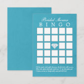 Cartes de Bingo pour Baby Shower de Mariage Diaman (Devant / Derrière)