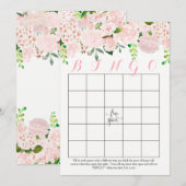 Cartes de Bingo pour Enterrement de Vie de Jeune F (Devant / Derrière)