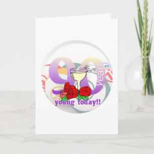 Cartes de bingo-test - quatre-vingt-dixième