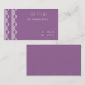 Cartes de biz à points de couleur changeables mode (Devant / Derrière)