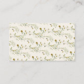 Cartes de Boho Wildflower pour bébé inclus dans l' (Dos)