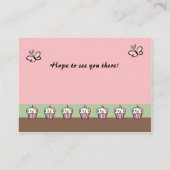 Cartes de boîtier baby shower (Dos)