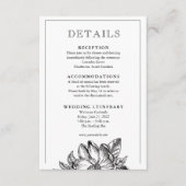 Cartes de boîtier classique pour invitation mariag (Devant)