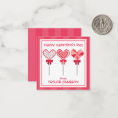 Cartes de boîtier de la Saint-Valentin (Devant/Arrière en situation)