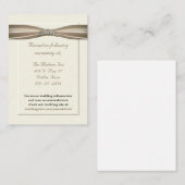 Cartes de boîtier élégantes Princess Mariage (Devant / Derrière)