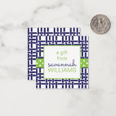 Cartes de boîtier en bambou et graine (Devant/Arrière en situation)