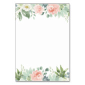 Cartes de boîtier en Mariage bleu-bleu poussiéreux (Dos)