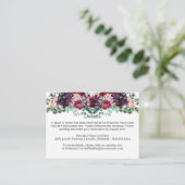 Cartes de boîtier en Spray rose mauve rouge violet (Debout devant)