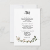 Cartes de boîtier Mariage à fleurs intemporelles s (Devant)