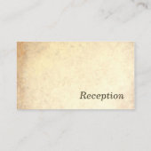 Cartes de boîtier Mariage Antique Look (Dos)