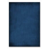 Cartes de boîtier Mariage bleu et blanc de la mari (Dos)