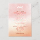 Cartes de boîtier Mariage d'aquarelle romantique (Devant)