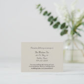 Cartes de boîtier Mariage de sable (Debout devant)