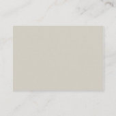 Cartes de boîtier Mariage de sable (Dos)
