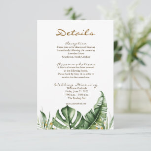 Cartes de boîtier Mariage écolo feuille budget
