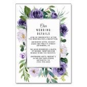 Cartes de boîtier Mariage Lilac en argent violet (Par défaut)