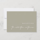 Cartes de boîtier Mariage minimaliste Élégantes (Devant)