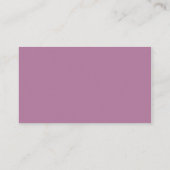 Cartes de boîtier Mariage violet (Dos)