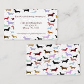 Cartes de boîtier Mariage Whimsical Dog (Devant / Derrière)