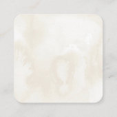 Cartes de boîtier neutres arrondies de 2,5 po x 2, (Dos)