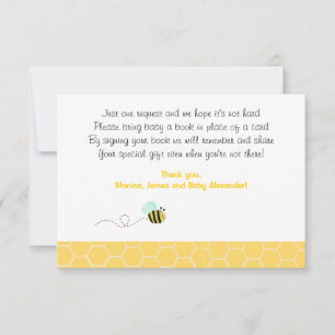 Cartes de boîtier RSVP Bumble Bee