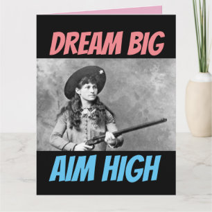 CARTES DE BON ANNIVERSAIRE ANNIE OAKLEY VISANT UN