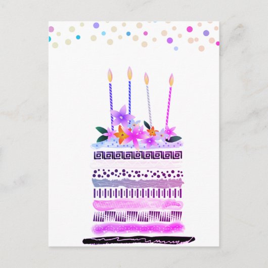 Cartes de bonne fête d'anniversaire (Devant)
