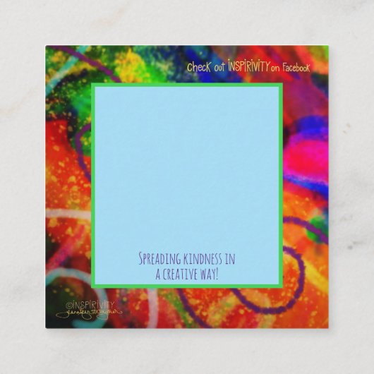 Cartes de bonté "Be Kind" (Dos)