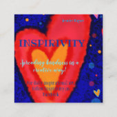 Cartes de bonté d'inspirété "More Lovel" (Dos)