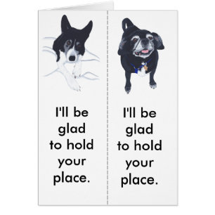 Cartes de border collie de carlin d'amoureux de