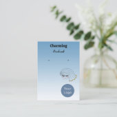Cartes de boucles d'oreilles avec visage de fille (Debout devant)