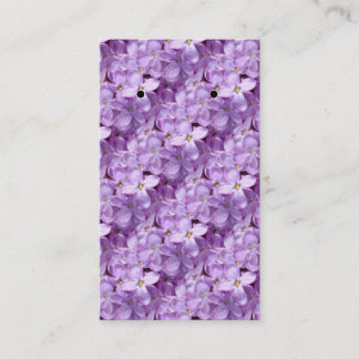 Cartes de Boucles d'Oreilles Fleurs de Lilas Viole