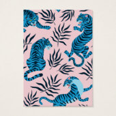 Cartes de boucles d'oreilles tropicales feuilles d (Dos)