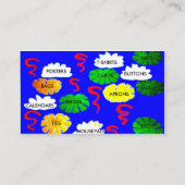 Cartes de Buisiness (Dos)