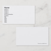 Cartes de Businness avec vous code de QR (Devant / Derrière)