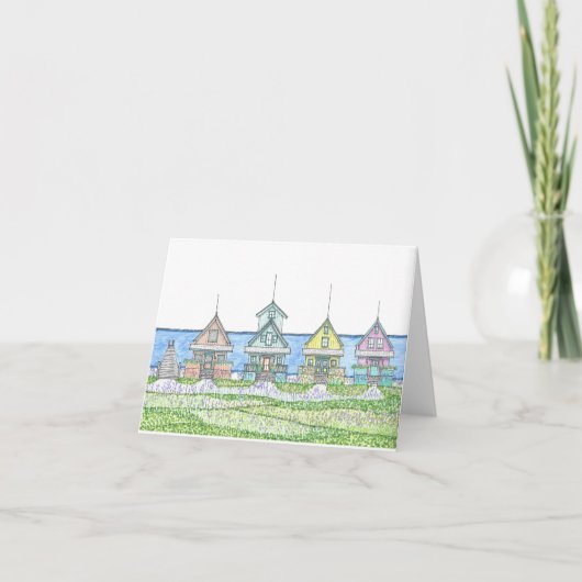 Cartes de cabane de plage (Devant)