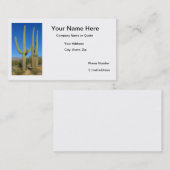 Cartes de cactus (Devant / Derrière)