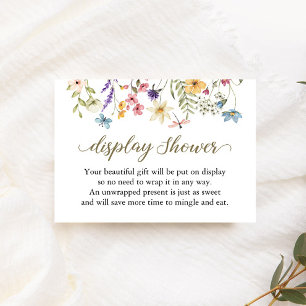 Cartes de cadeaux de Baby Shower non emballés Baby