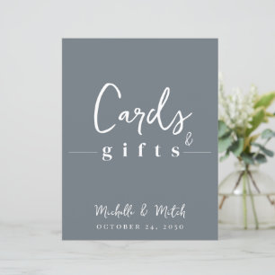 Cartes de calligraphie minimalistes simples Mariag